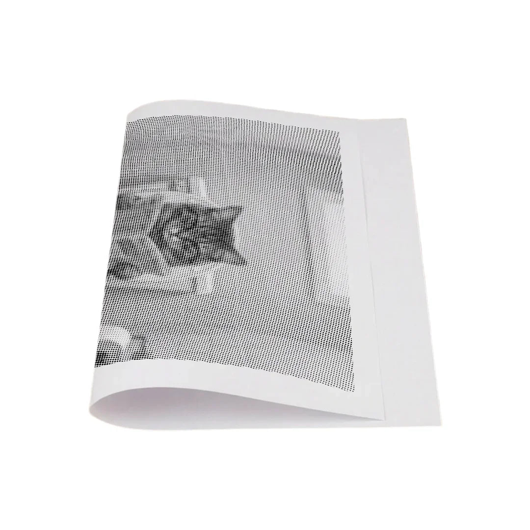 Katze auf der Toilette Punktmalerei