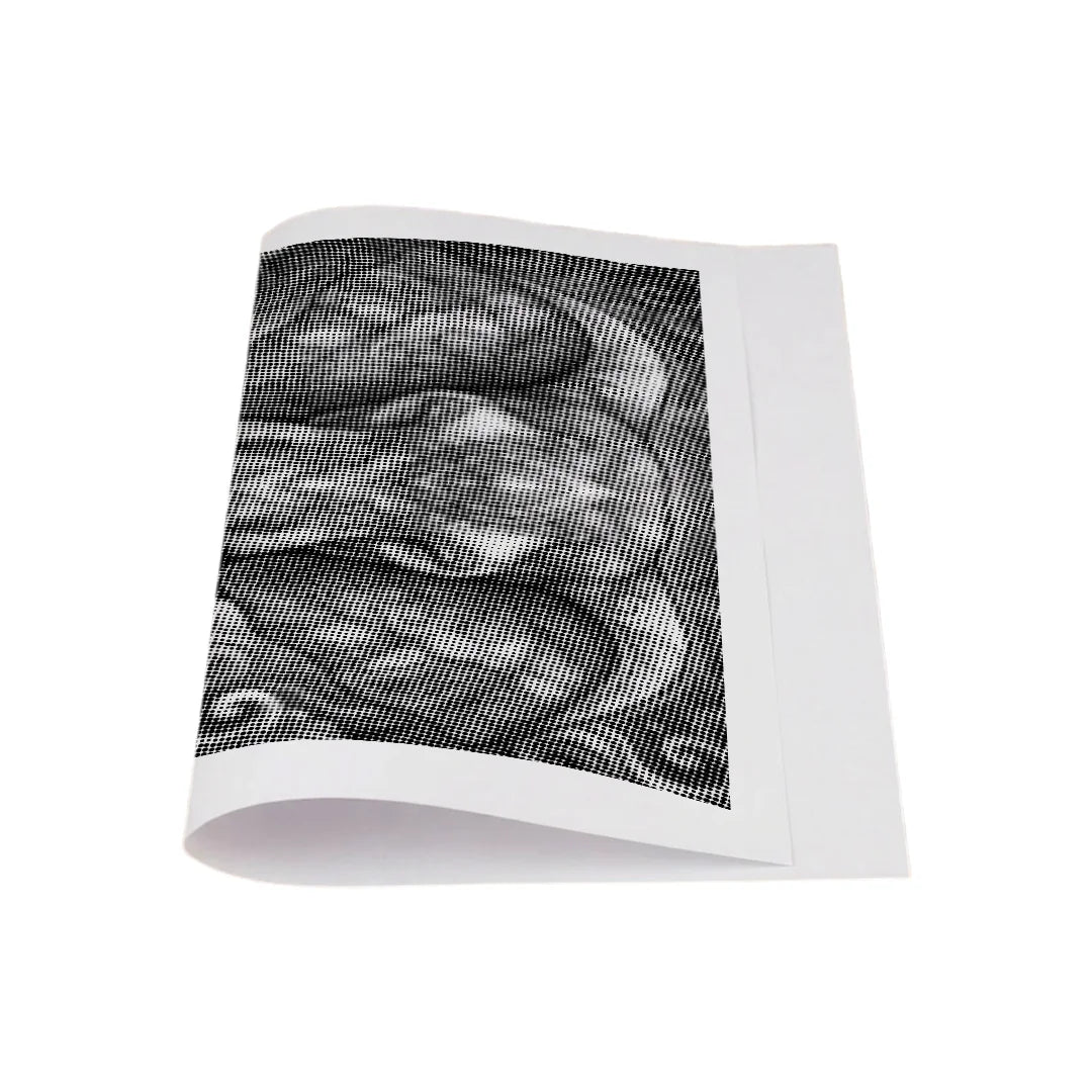 Elefant auf einem Wolkenpunktgemälde