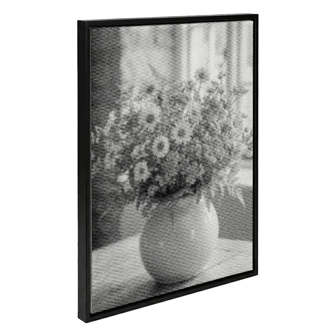 Blumenvase-Punktmalerei