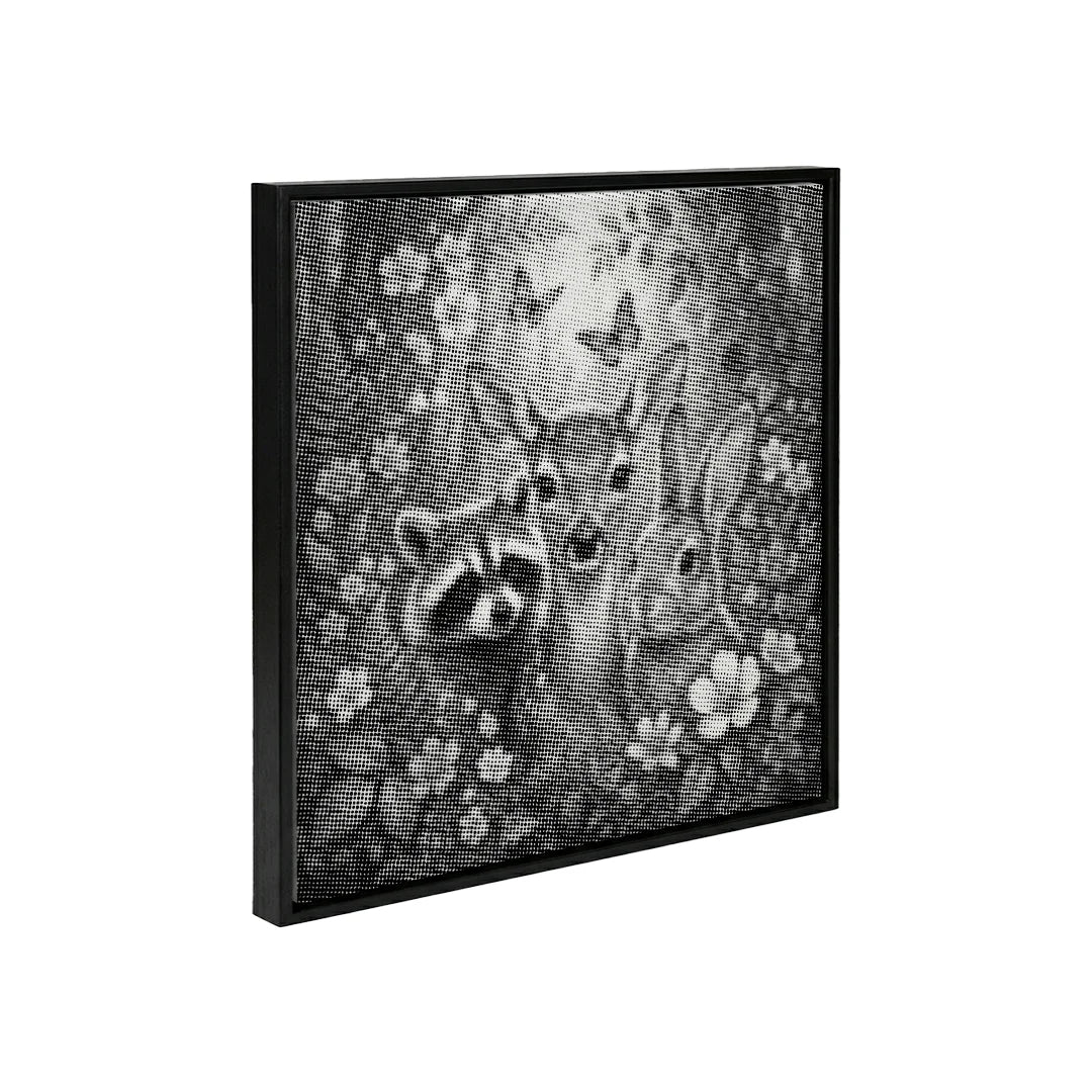 Glückliche Tiere Punktmalerei