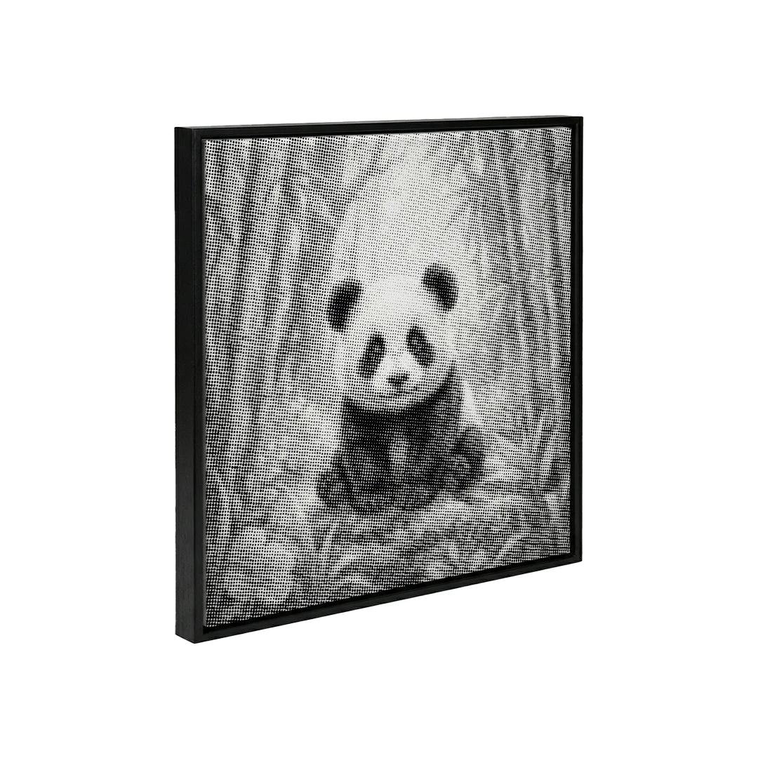 Panda-Punktmalerei