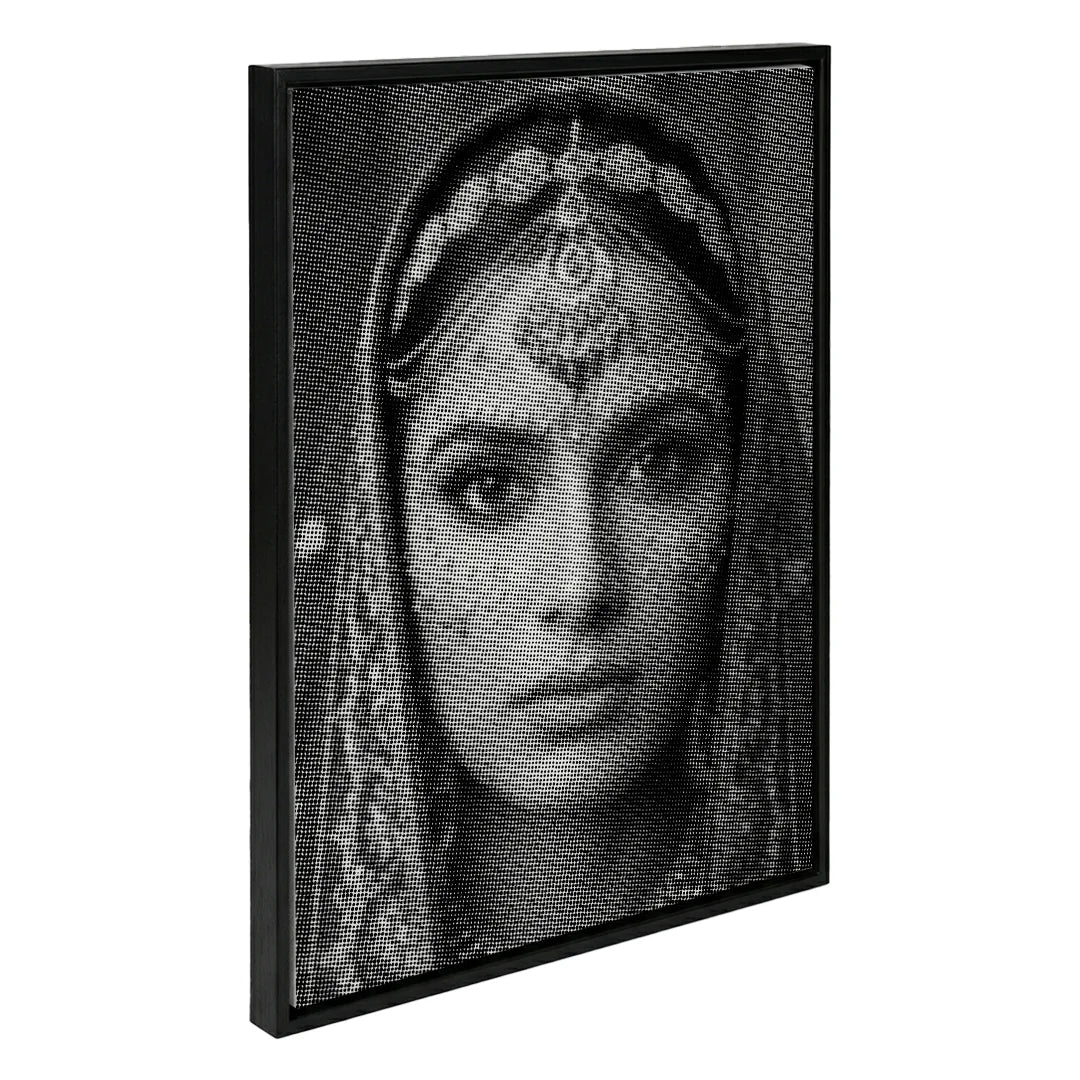 Punktmalerei der indischen Frau