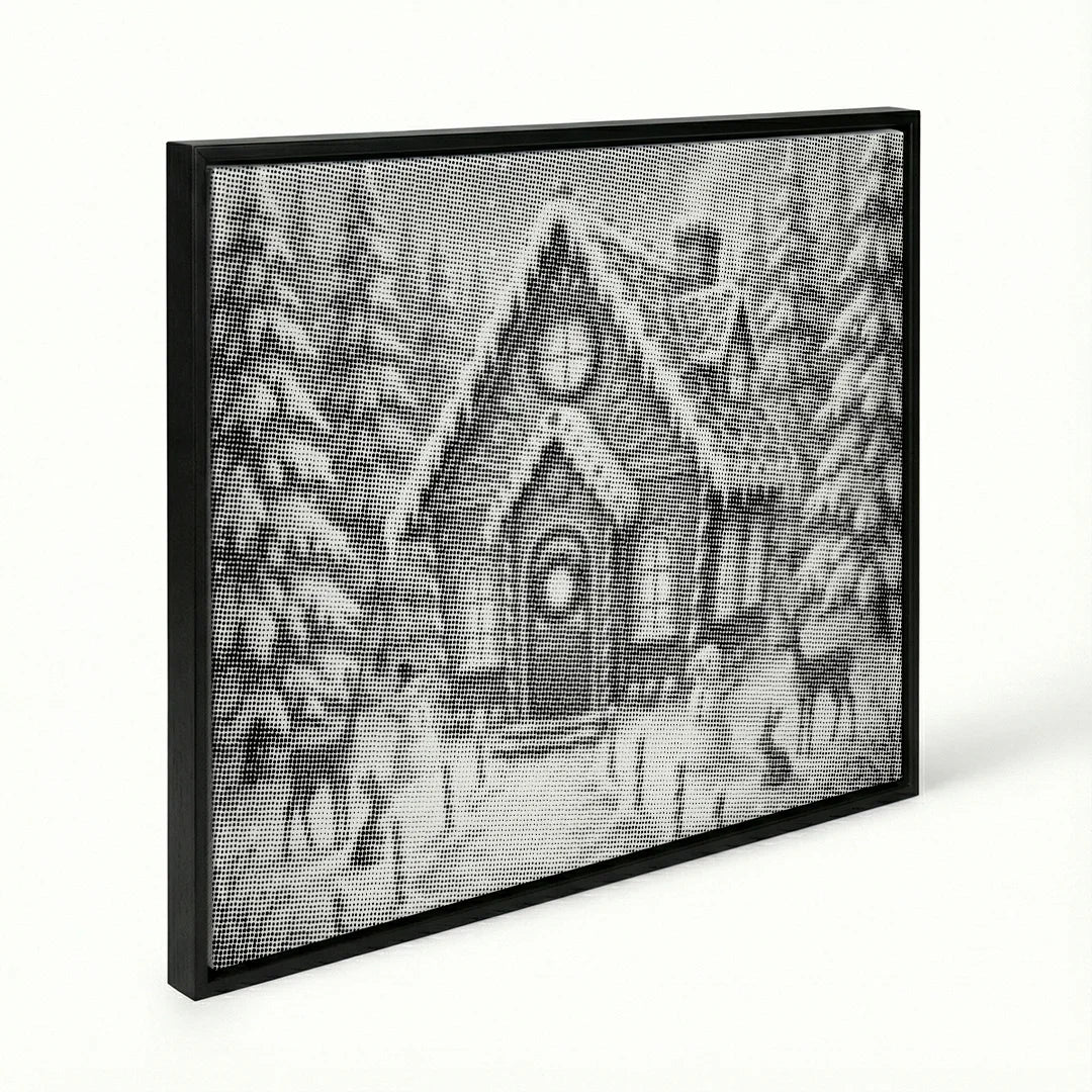 Candy House Dot schilderij