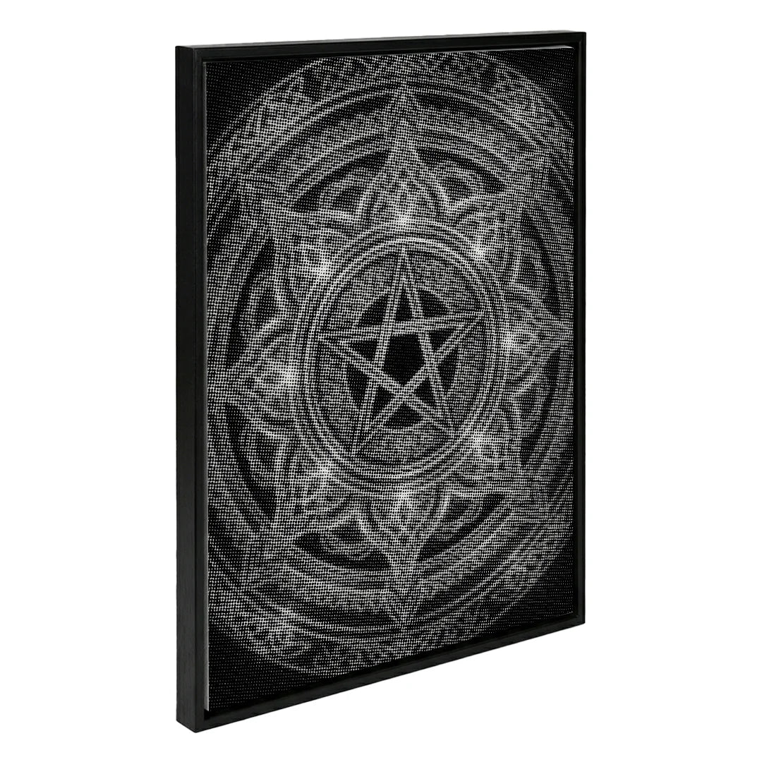Mandala-Stern-Punkt-Malerei