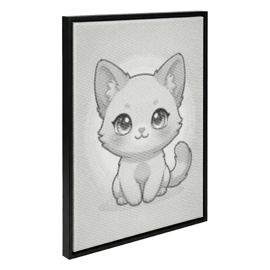 Kätzchen-Punktmalerei