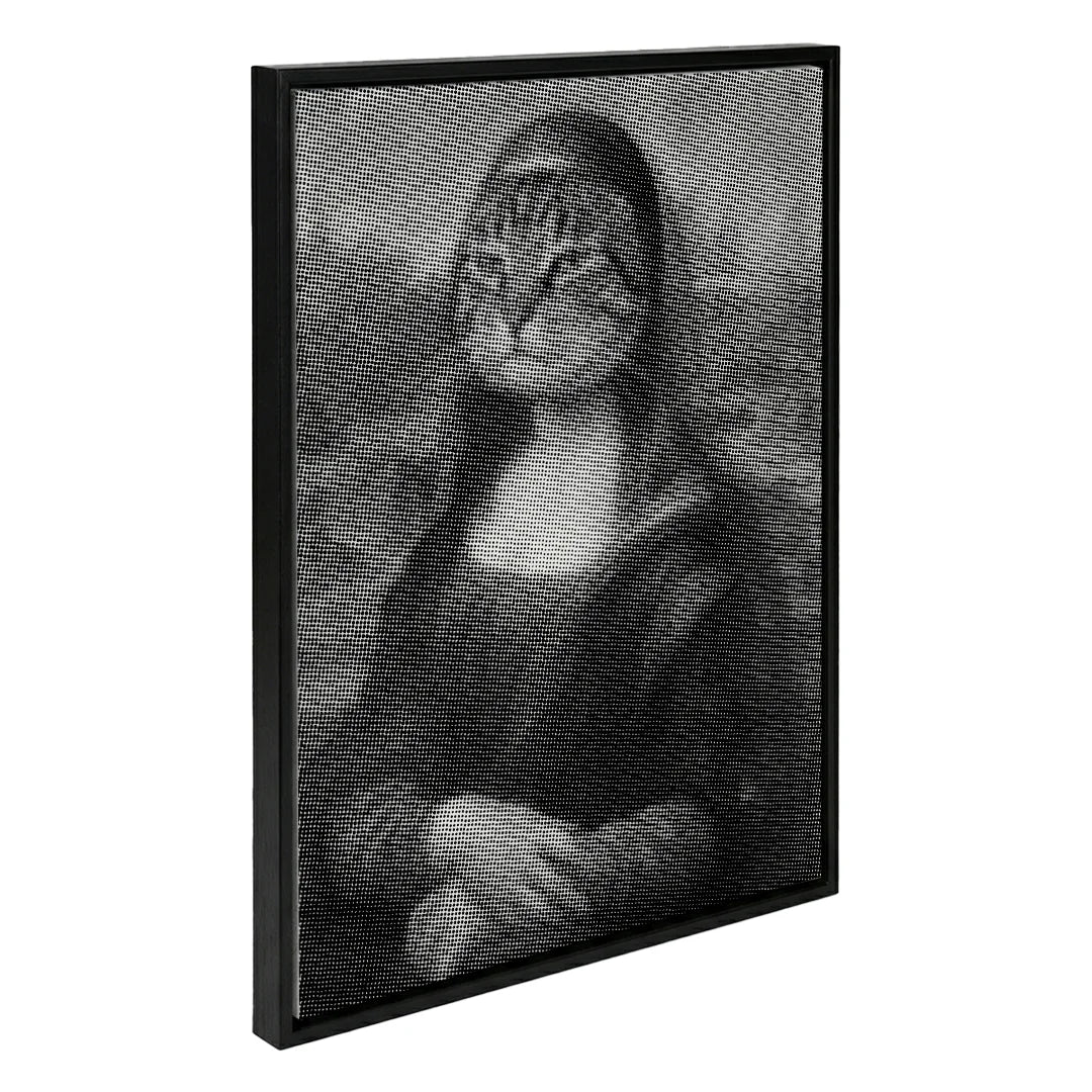 Mona Lisa kat Dot schilderij