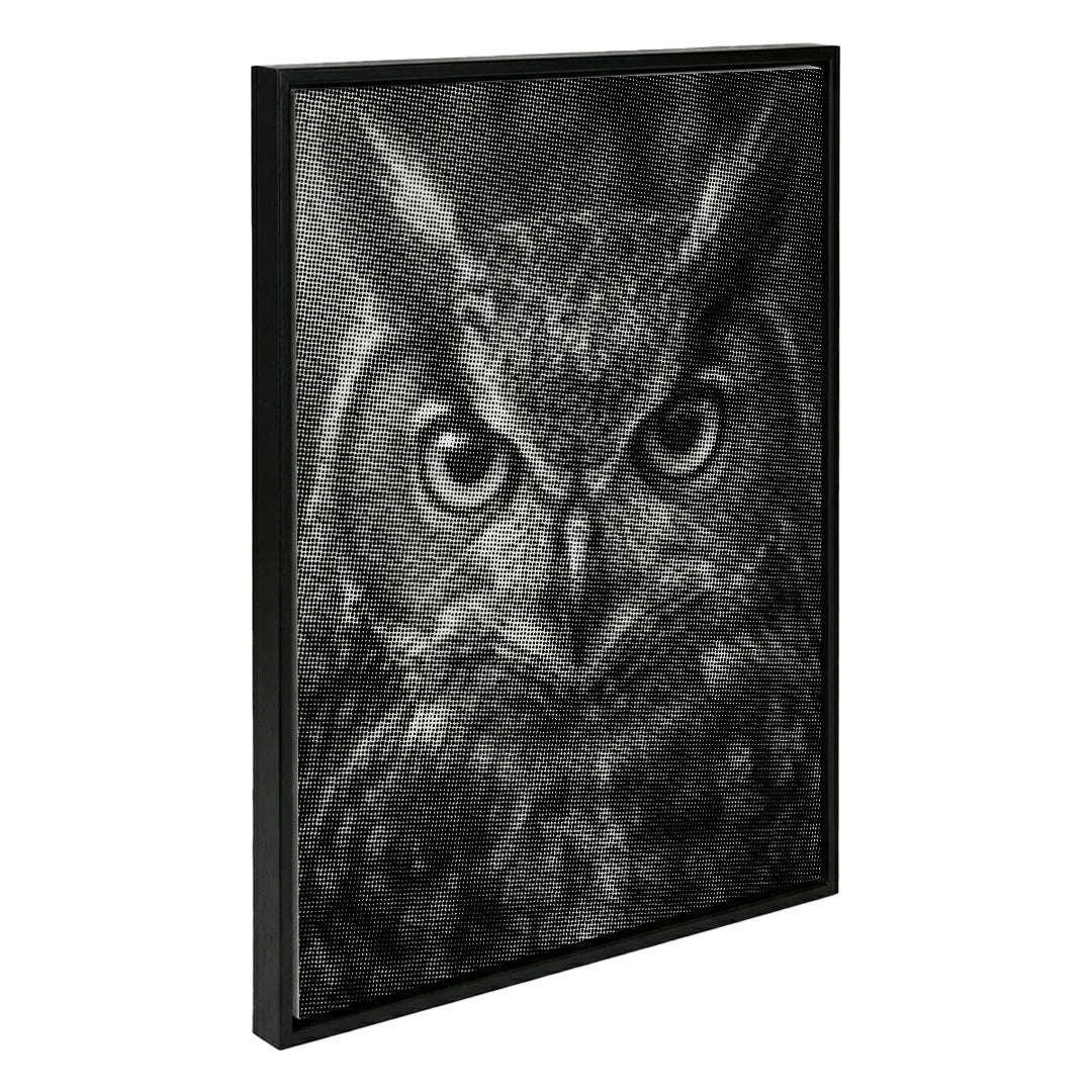 Mit Eulen-Punktmalerei