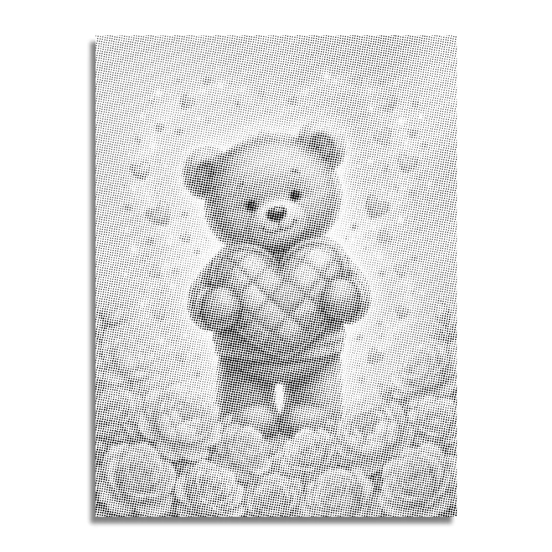 Ich liebe dich, Bärenpunktmalerei