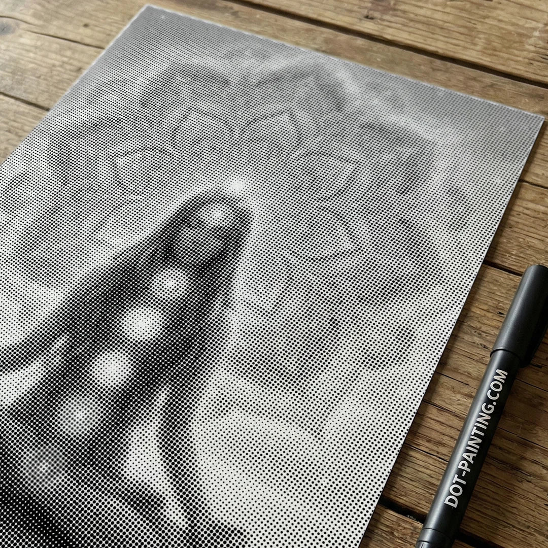 Yoga-Mandala-Punktmalerei