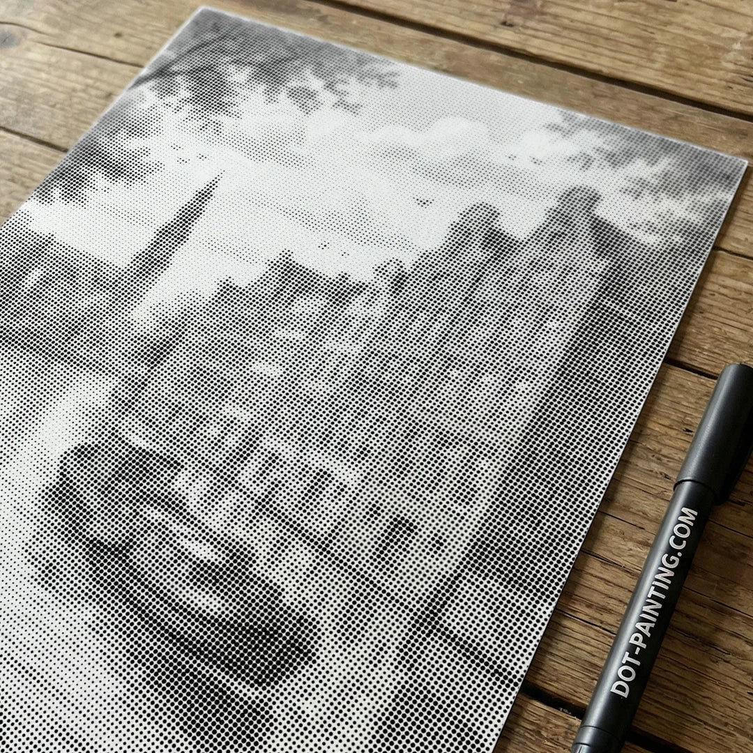 Amsterdam Canal Dot schilderij