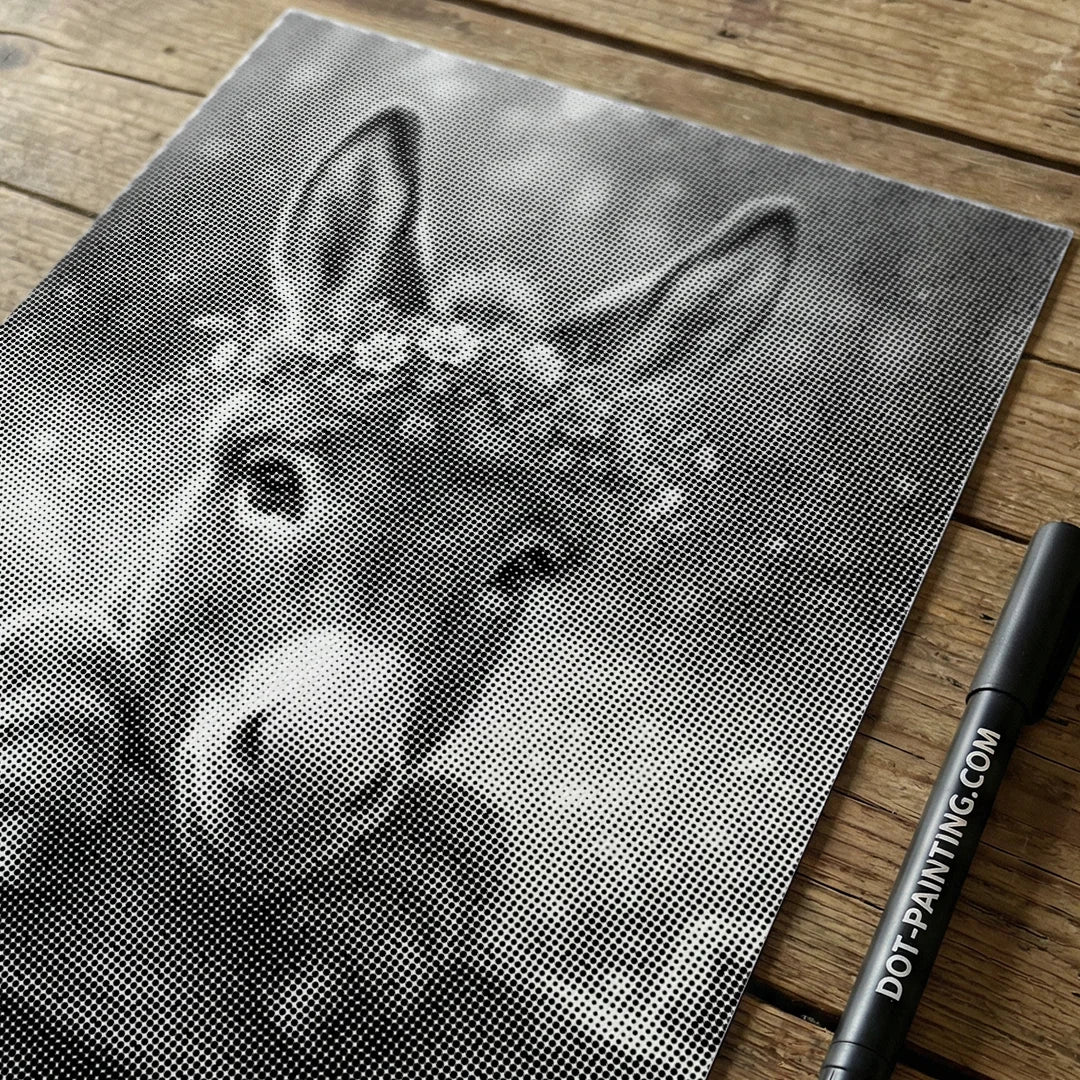 Donkey Dot Painting