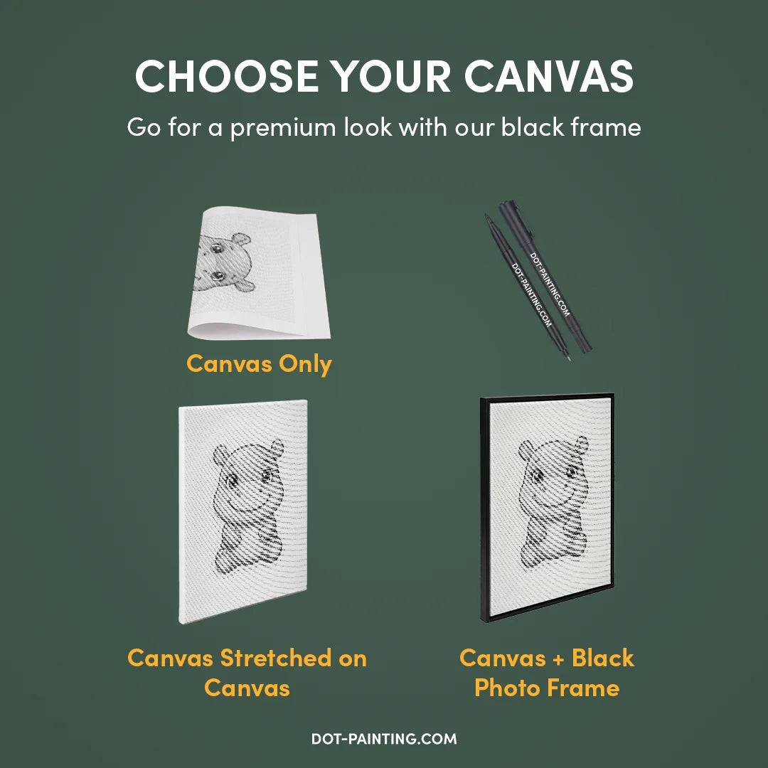 Nilpferd-Punktmalerei