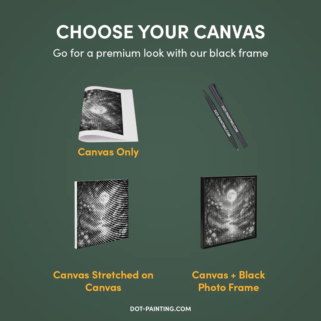 Traumlandschaft-Punktmalerei