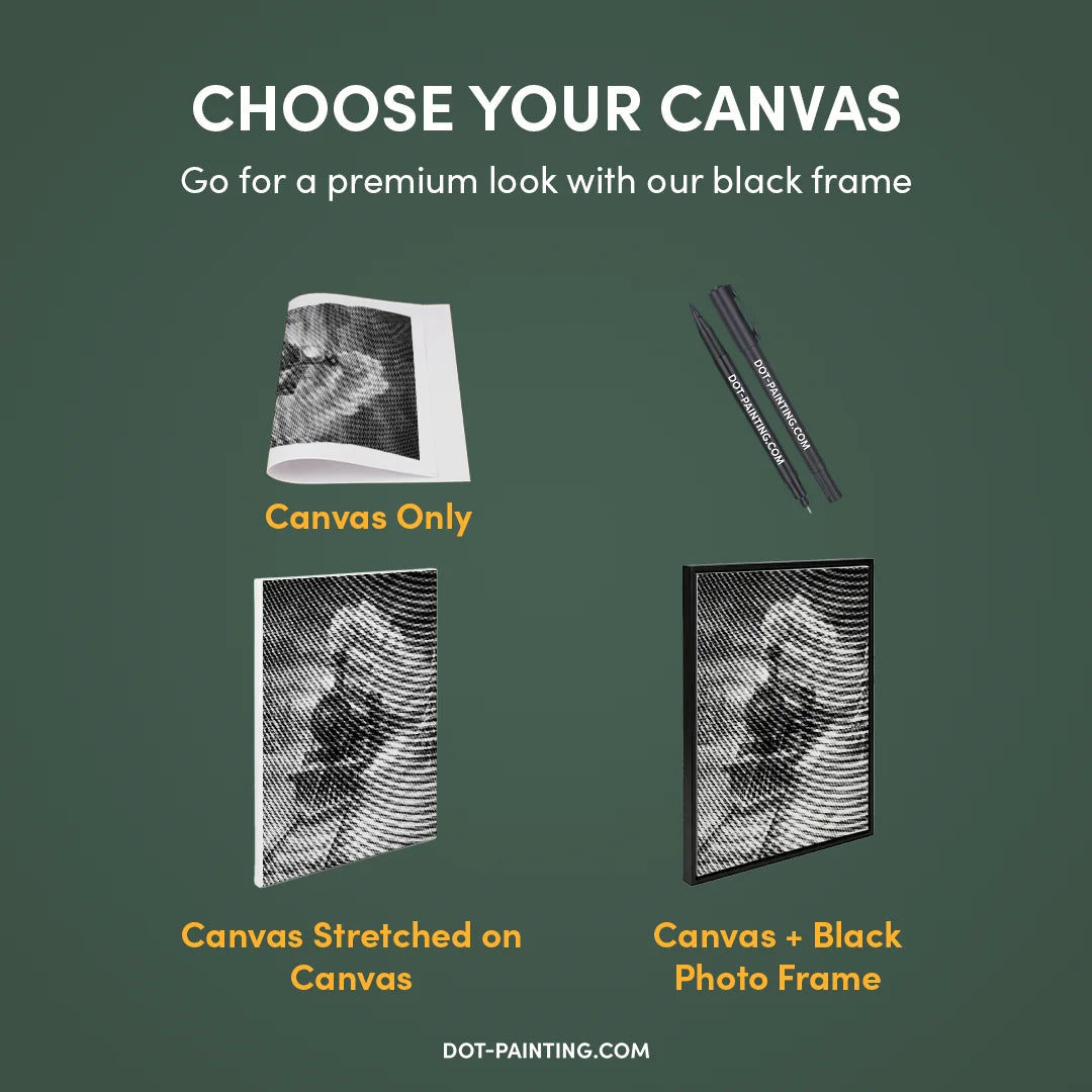 Polar Express Punktmalerei