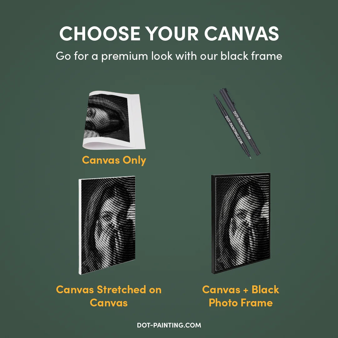 Wunderschöne indische Punktmalerei