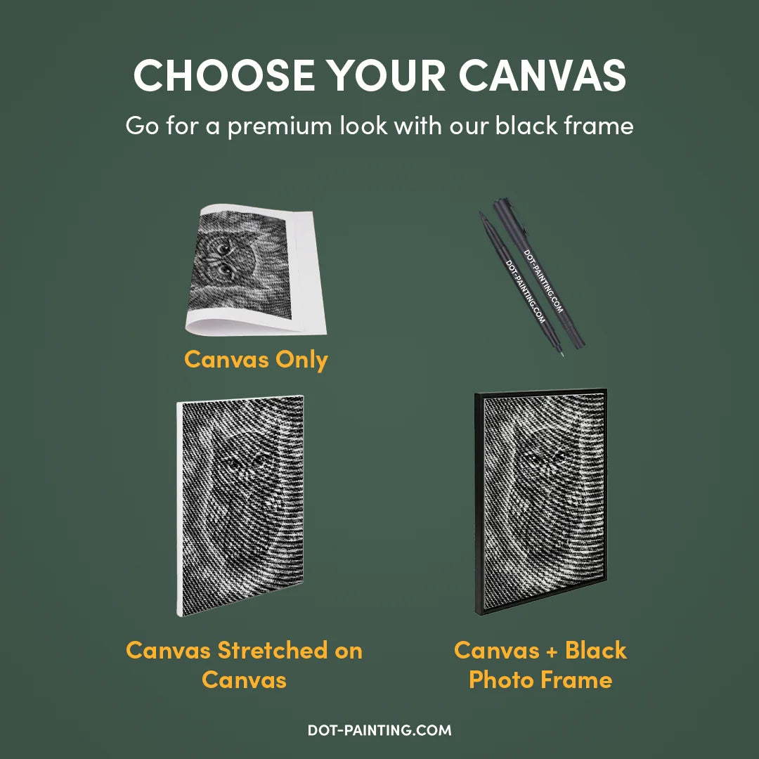 Uil Mandala 2 Dot schilderij