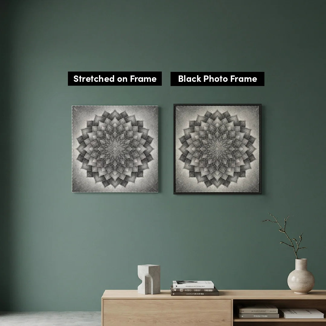 Mandala 6-Punkt-Malerei
