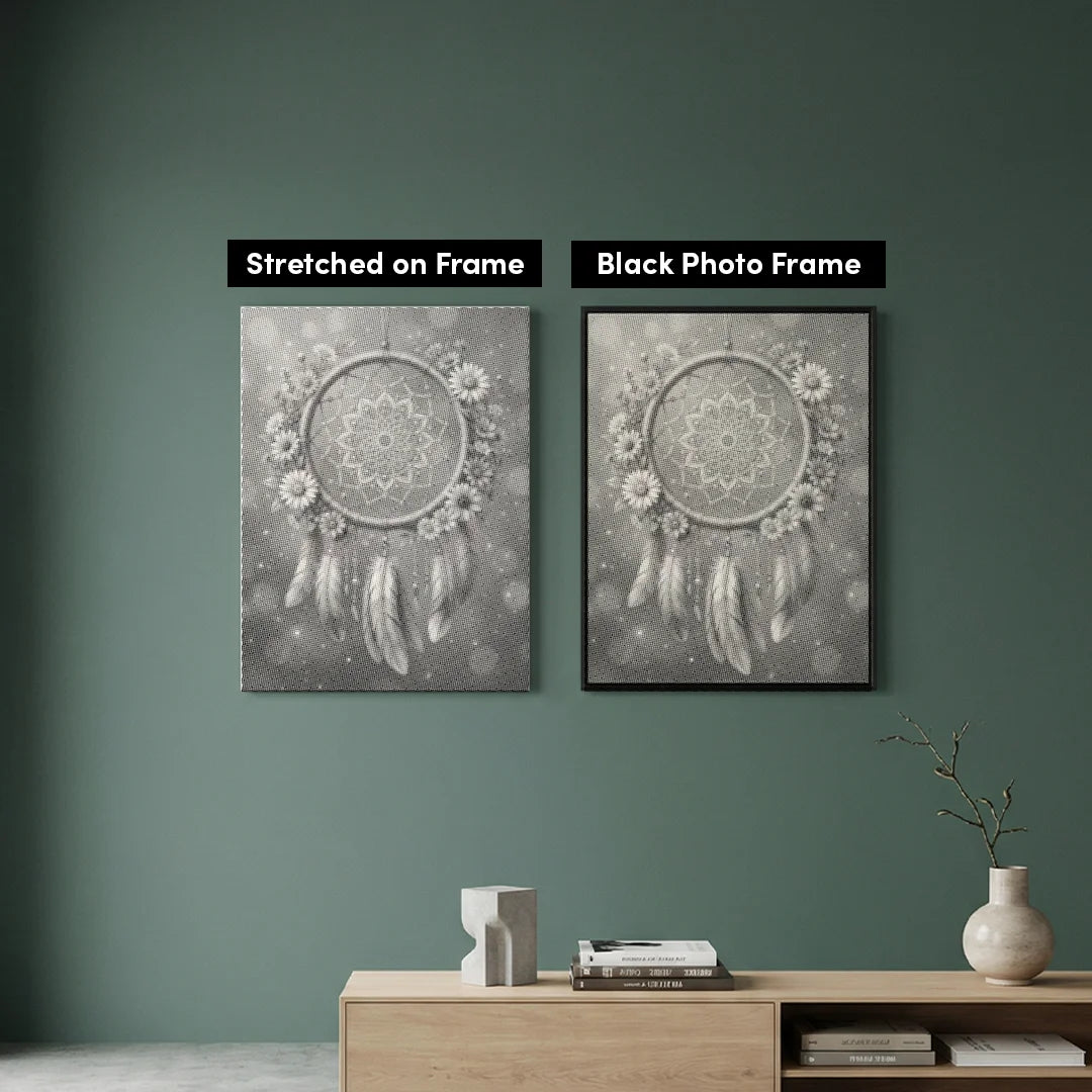 Traumfänger-Punktmalerei