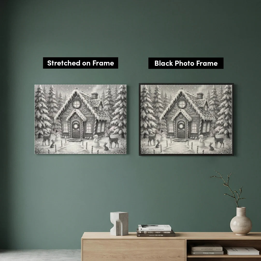 Candy House Dot schilderij