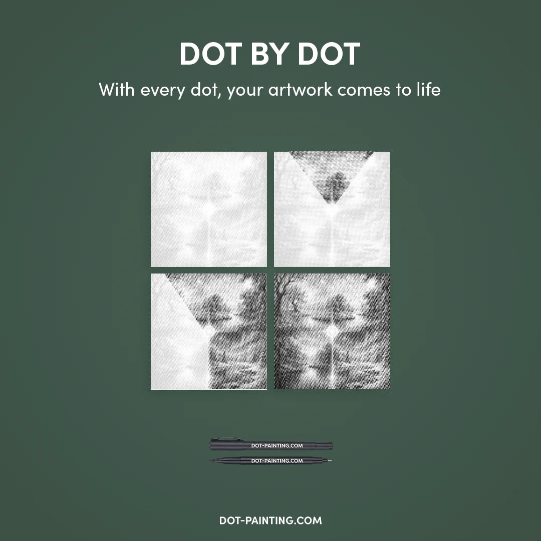 4 seizoenen dotschilderen