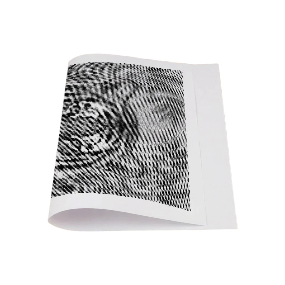 Tijger op Bloemen Dot Painting Kit ➤ Morgen GRATIS geleverd ✅ | Hoogste kwaliteit Dot-painting.com