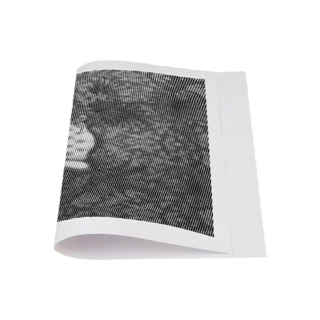 Vrouwen met een Wolf dot painting