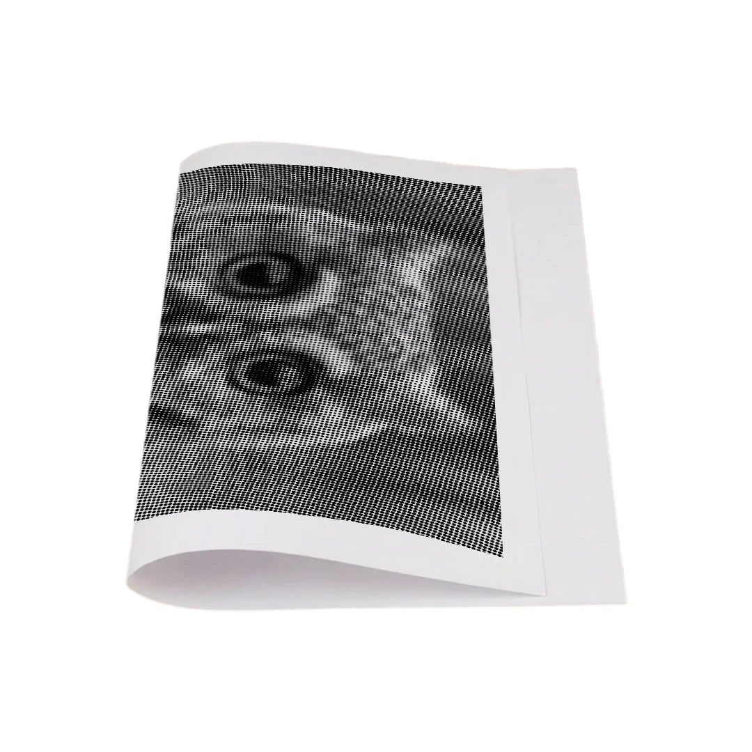 Vrouwen met een Wolf dot painting