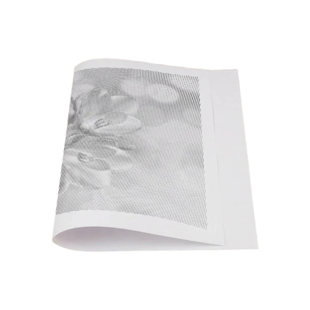 Vrouwen met een Wolf dot painting