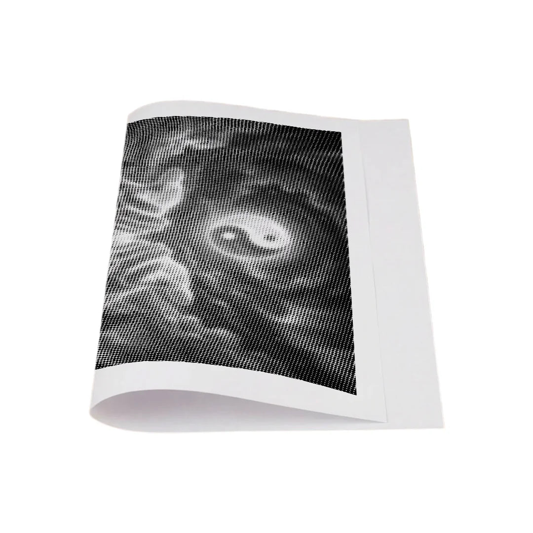 Ying-Yang-Wasserfall-Punktmalerei