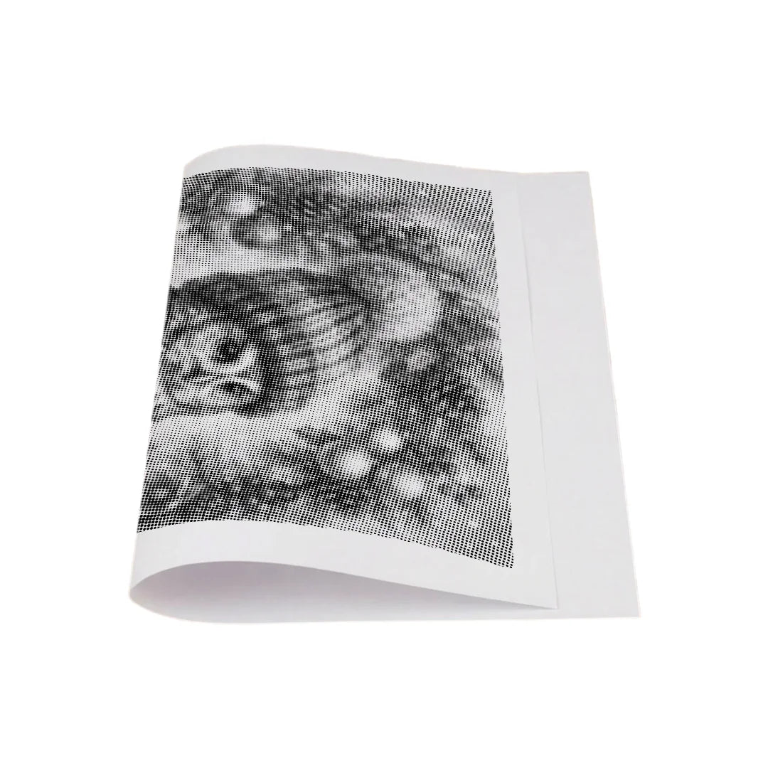 Vrouwen met een Wolf dot painting