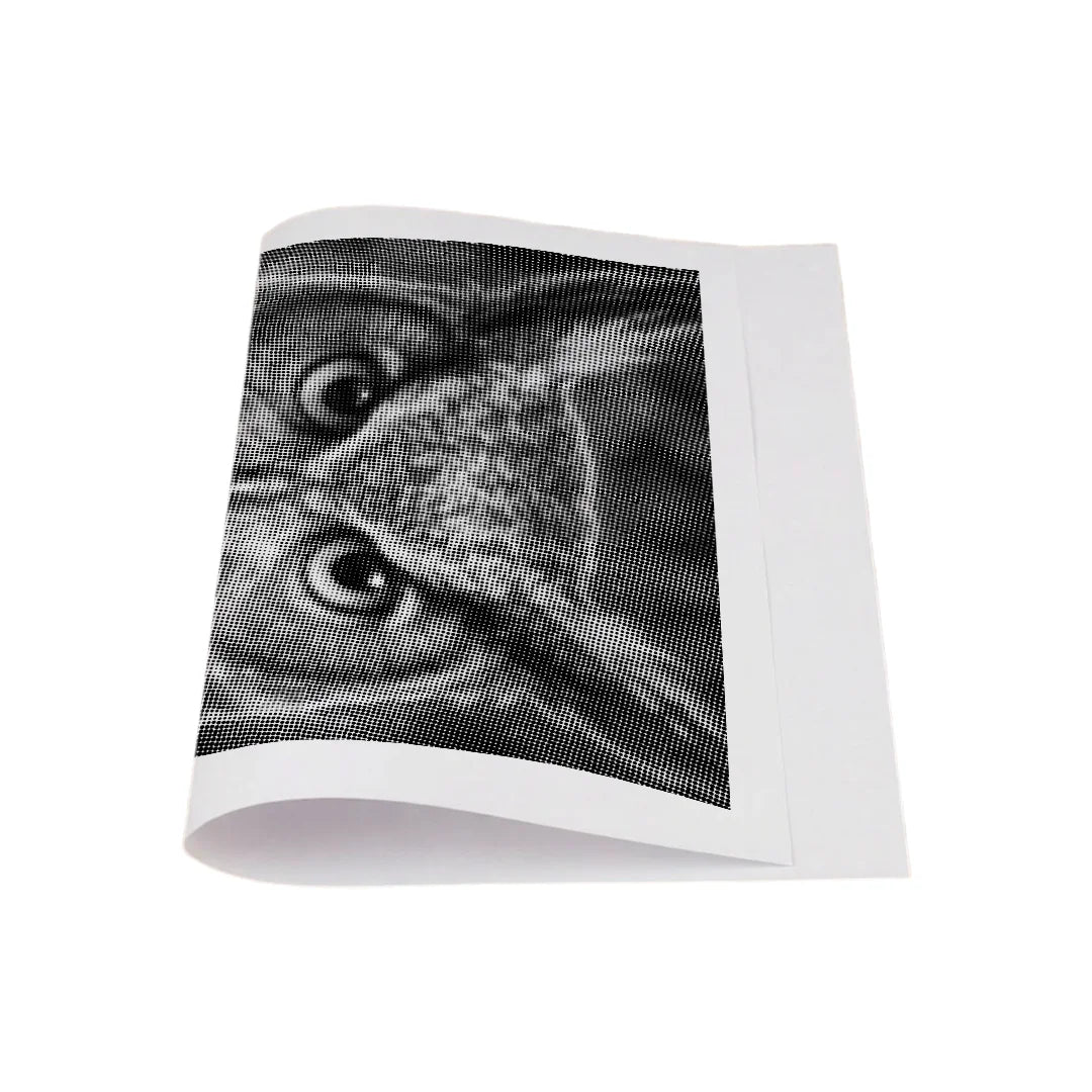 Boze uil Dot schilderij
