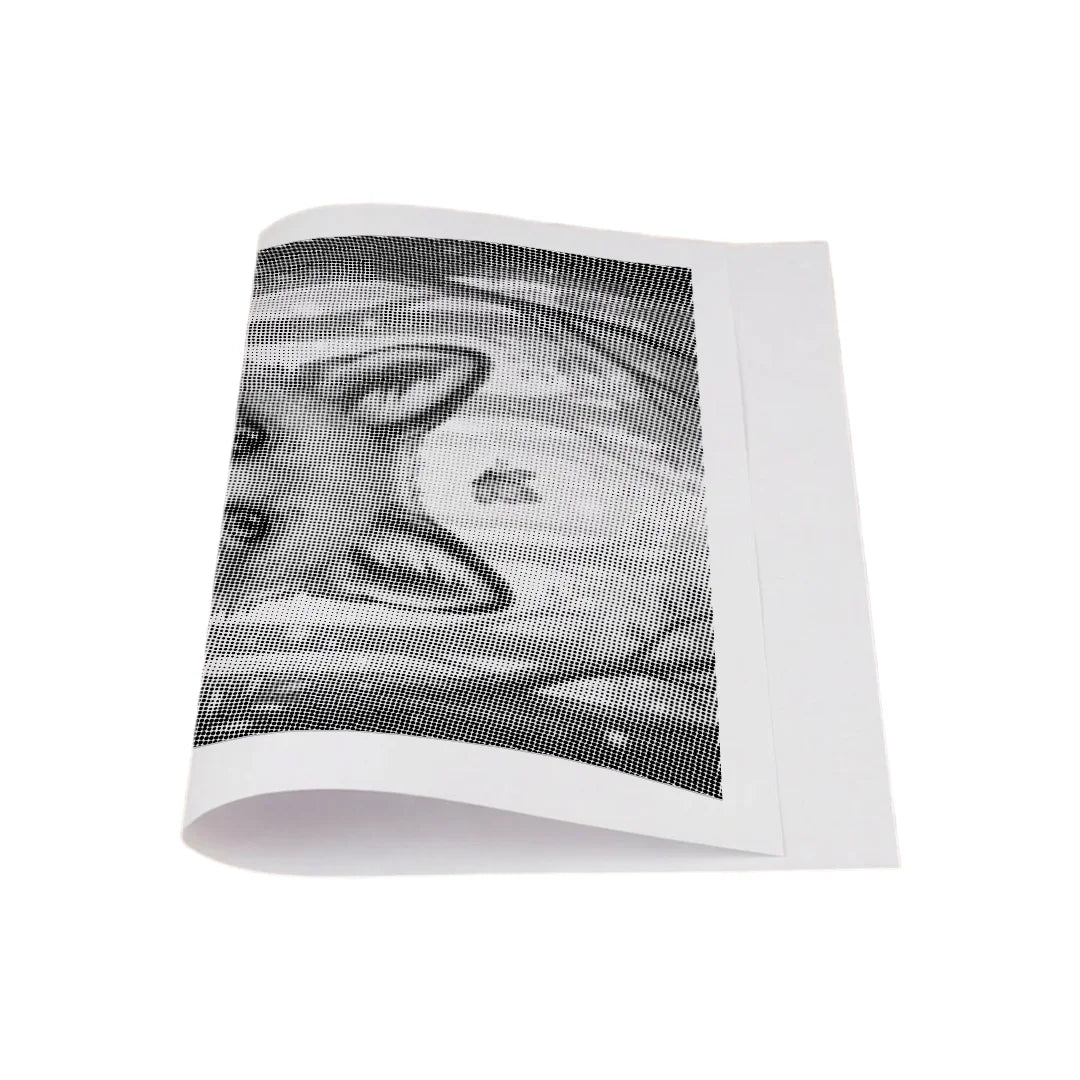 Vrouwen met een Wolf dot painting