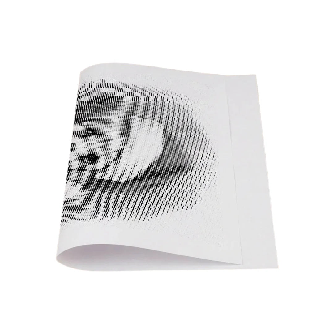 Vrouwen met een Wolf dot painting