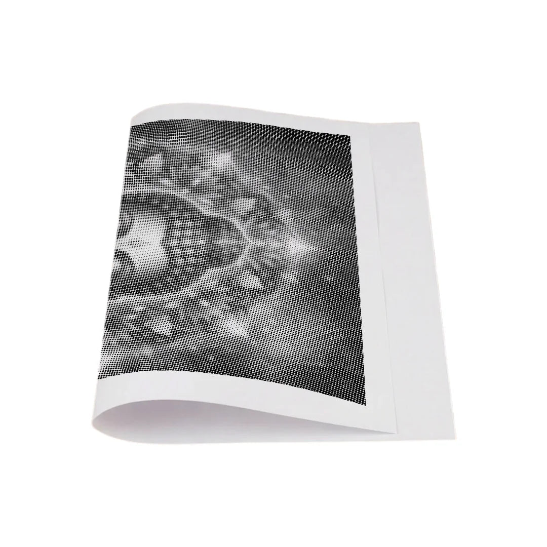 Buddha mit Blumen-Punktmalerei