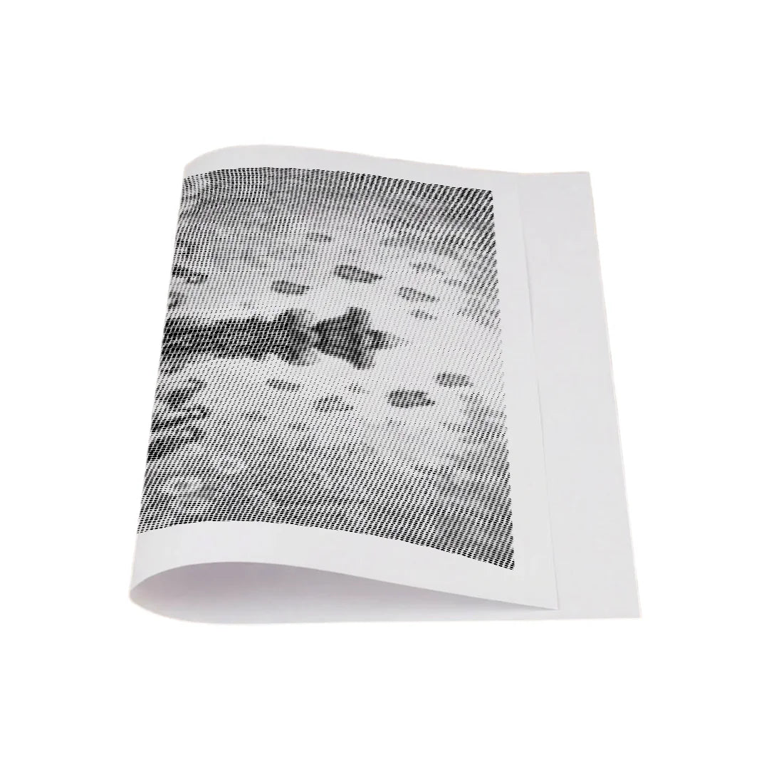 Vrouwen met een Wolf dot painting