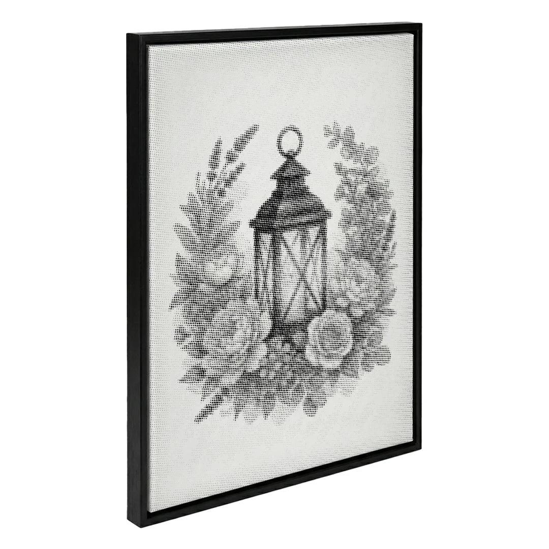 Laternen-Punktmalerei