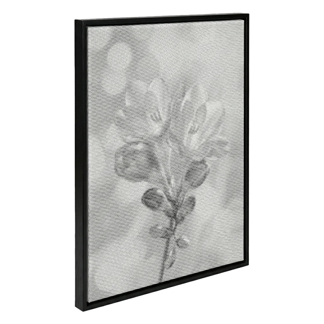 Vrouwen met een Wolf dot painting