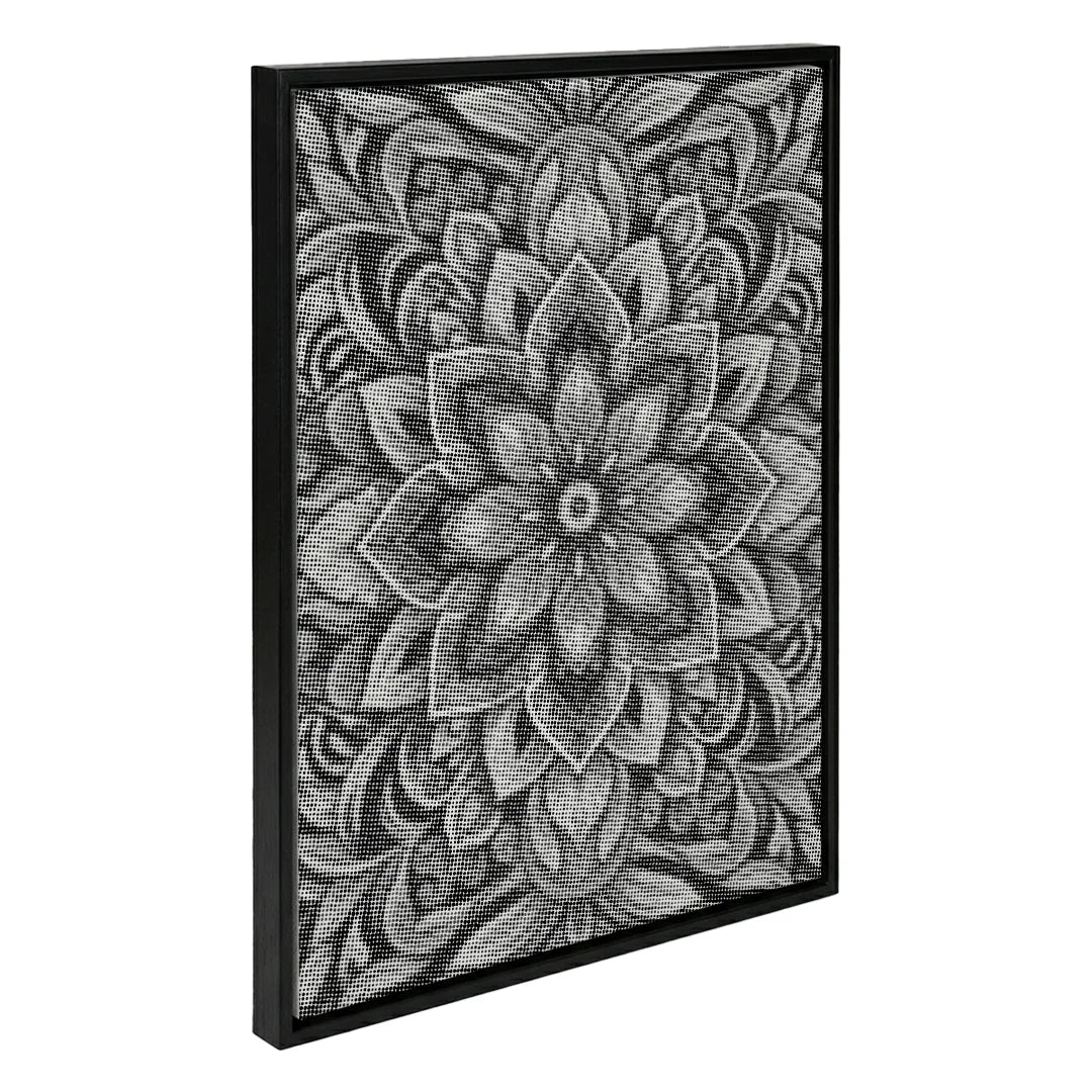 Blumenmandala Dot Painting