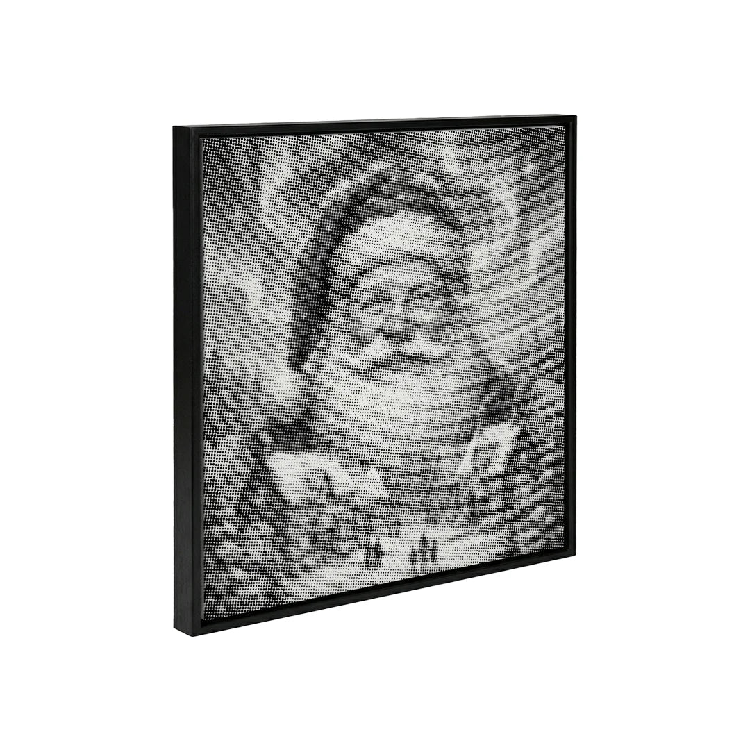 Weihnachtsdorf-Punktmalerei