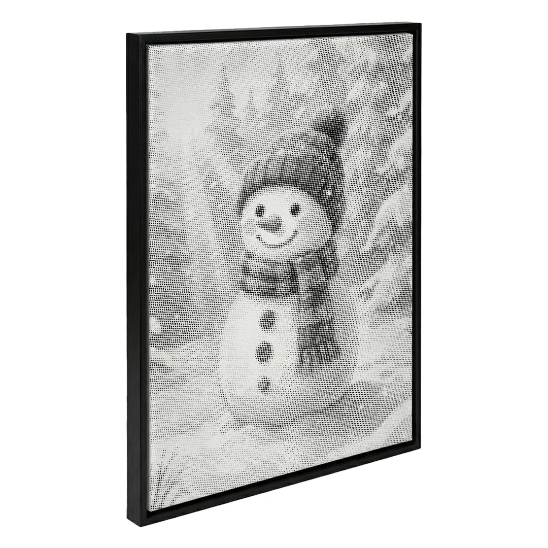Snowman Dot Painting