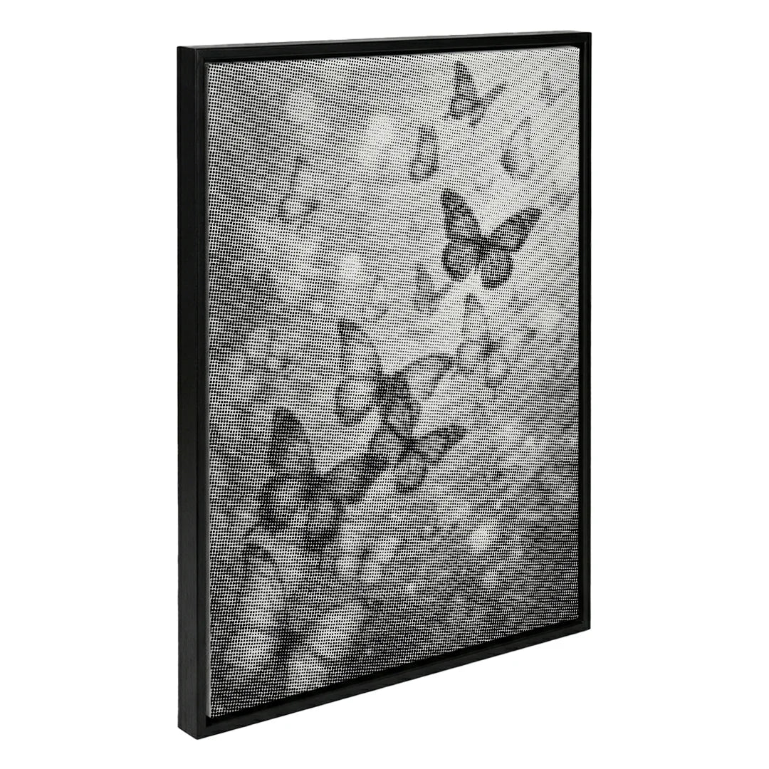 Vrouwen met een Wolf dot painting