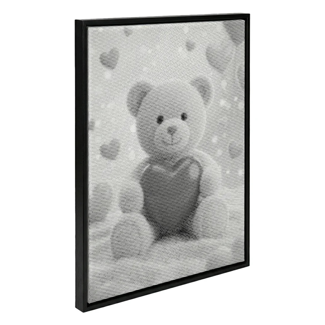 Teddybeer Dot Painting