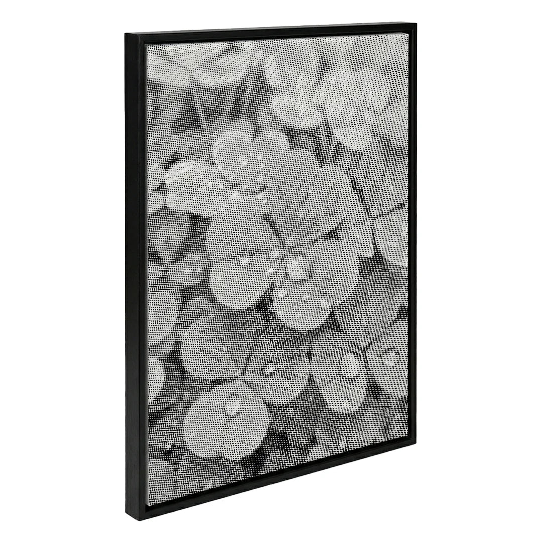 Vrouwen met een Wolf dot painting