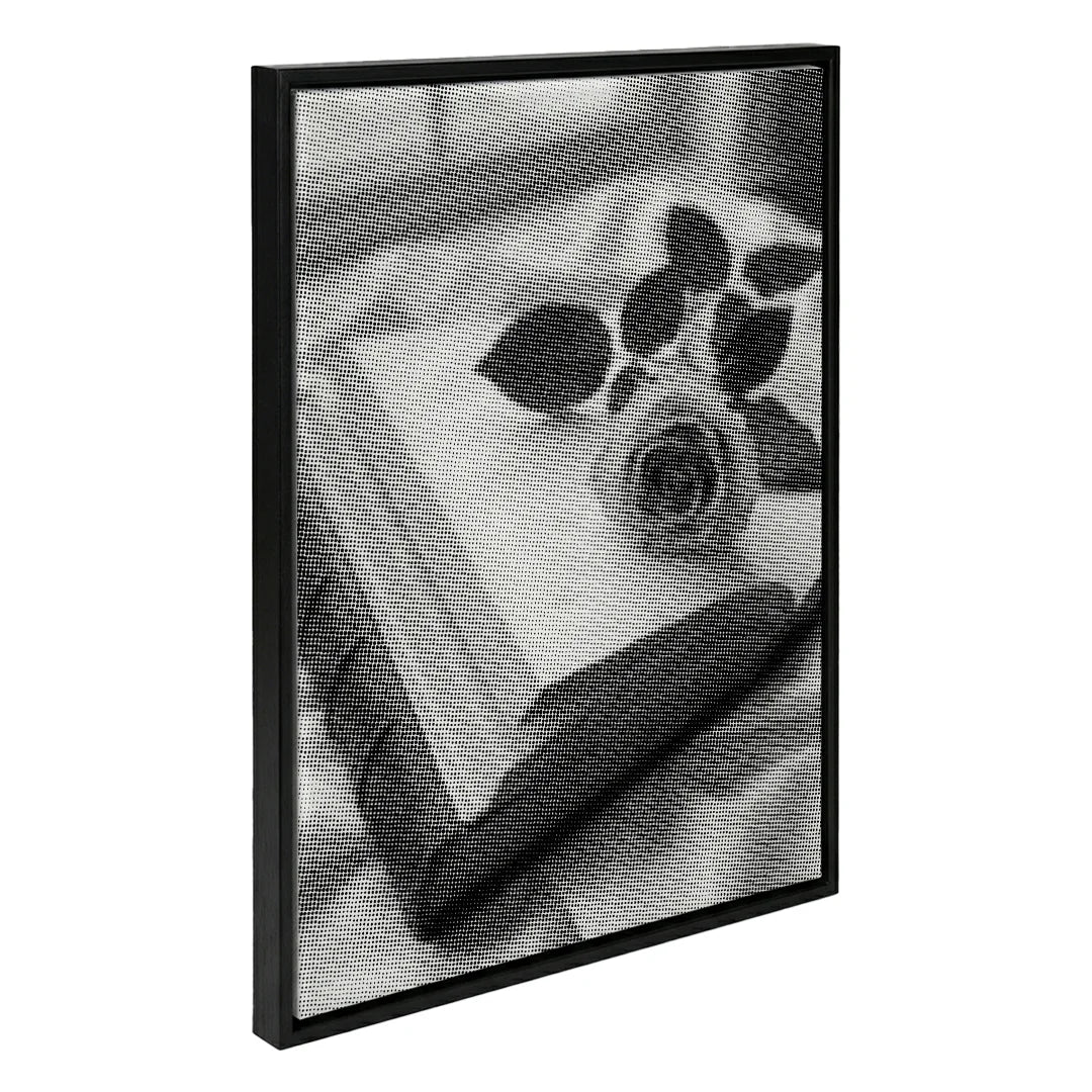 Vrouwen met een Wolf dot painting