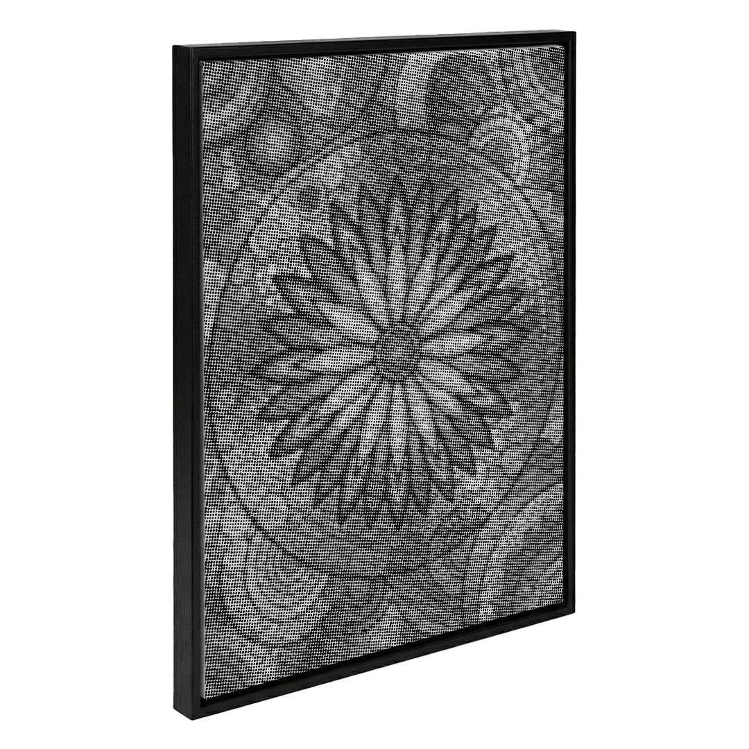 Vrouwen met een Wolf dot painting