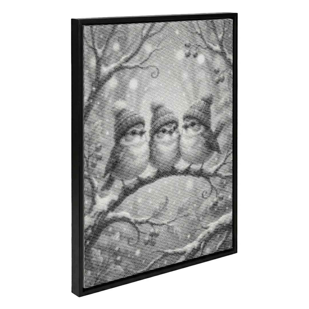 Vogels met hoeden Dot Painting