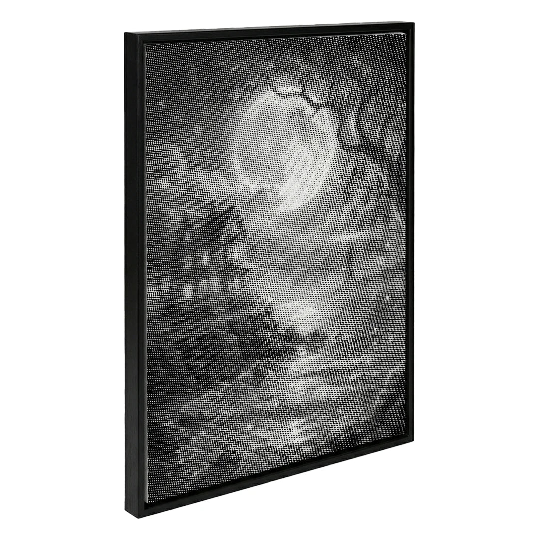 Blick auf die Punktmalerei des Leuchtturms