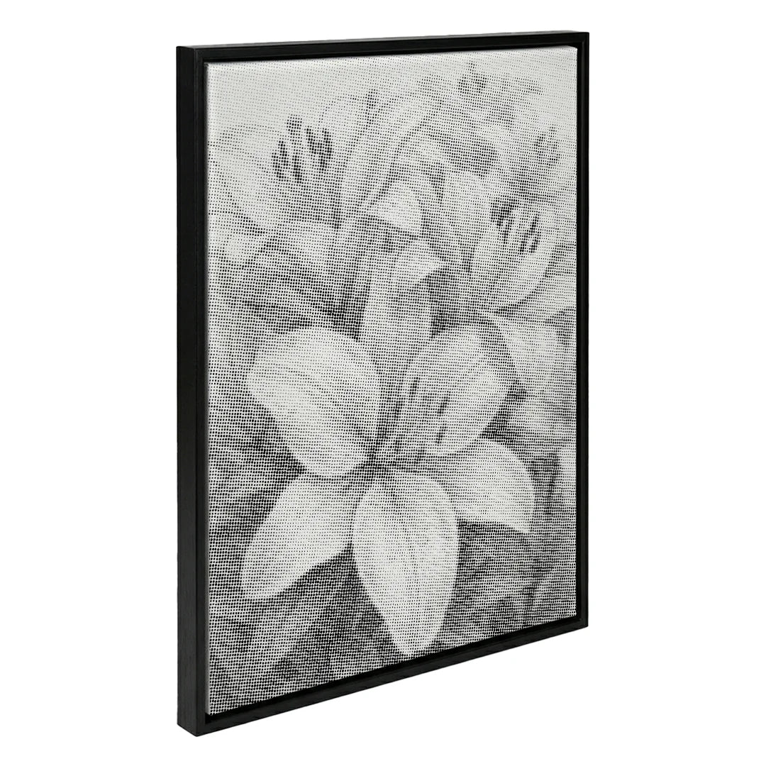 Vrouwen met een Wolf dot painting