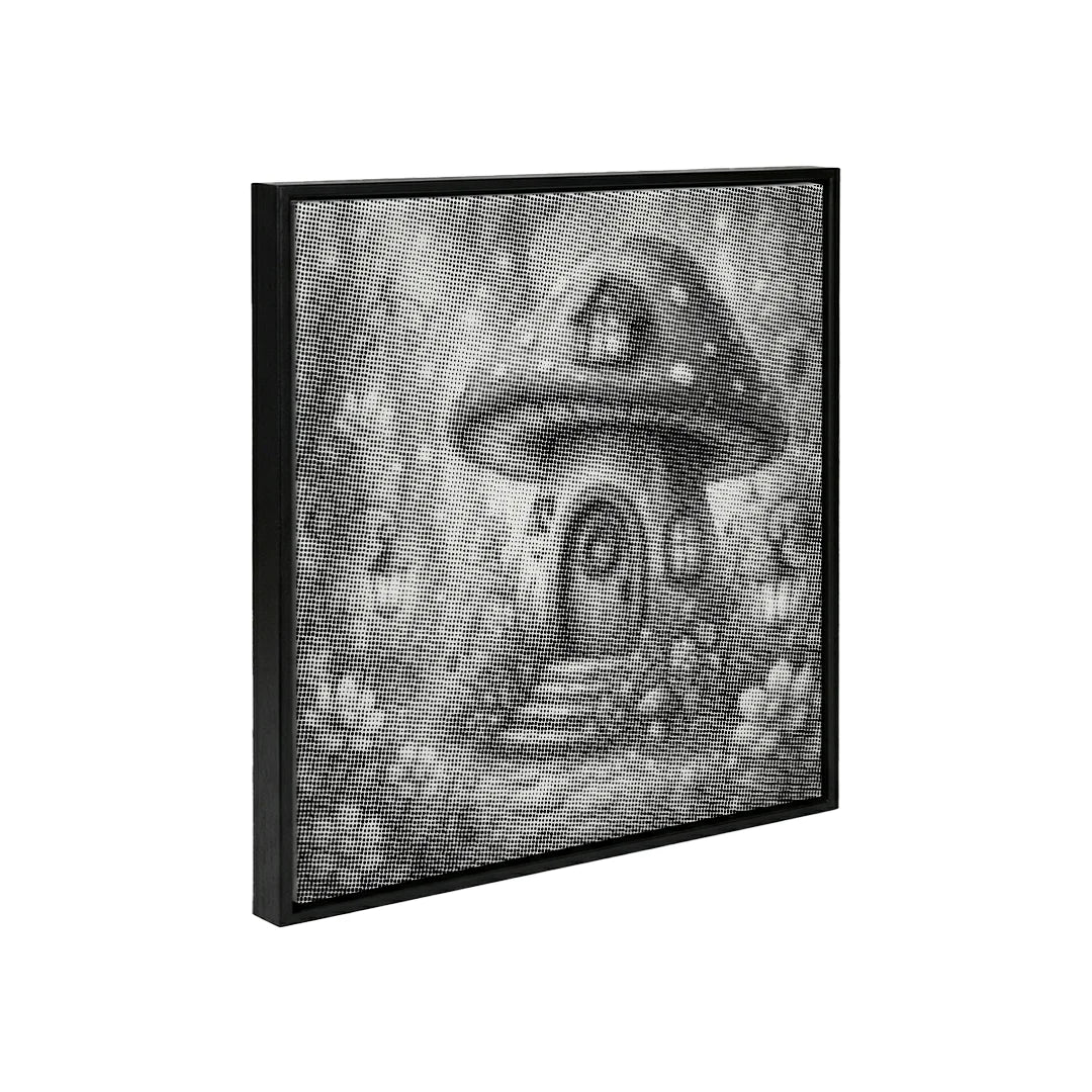 Pilzhaus-Punktmalerei