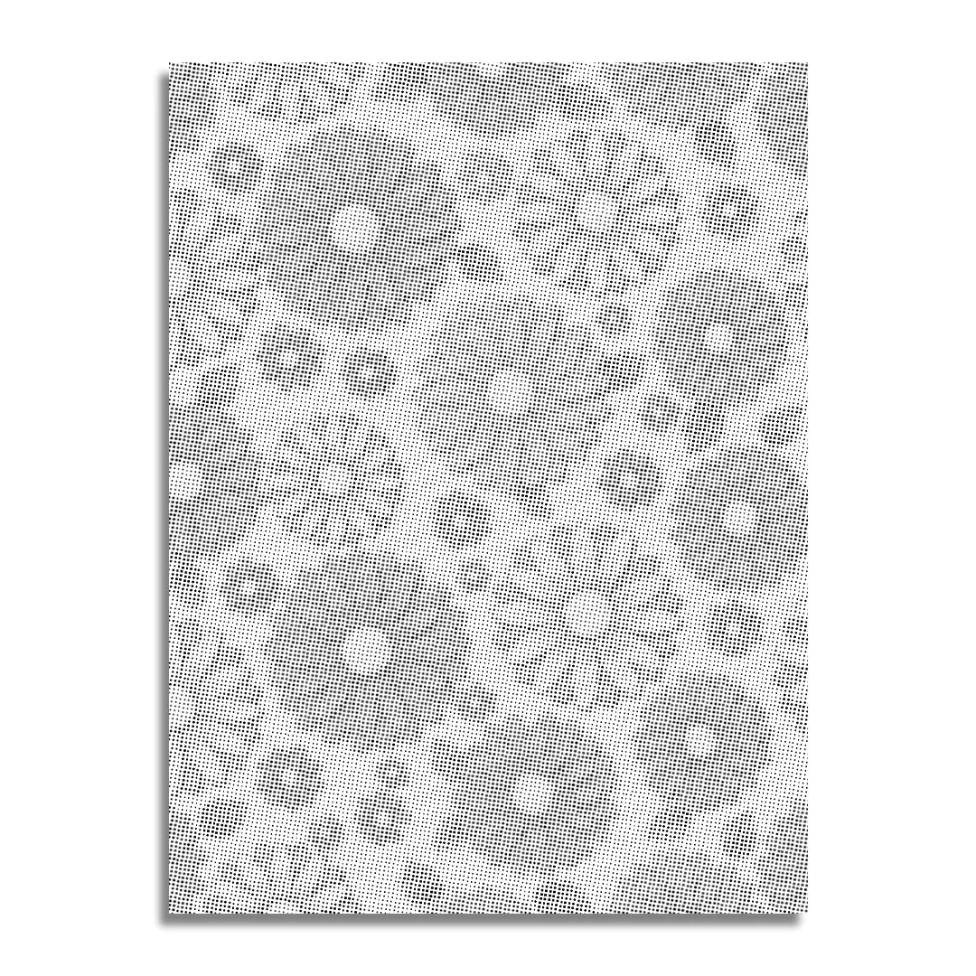 Minimalist Flowers Dot Painting